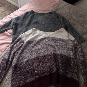4 Express sweaters